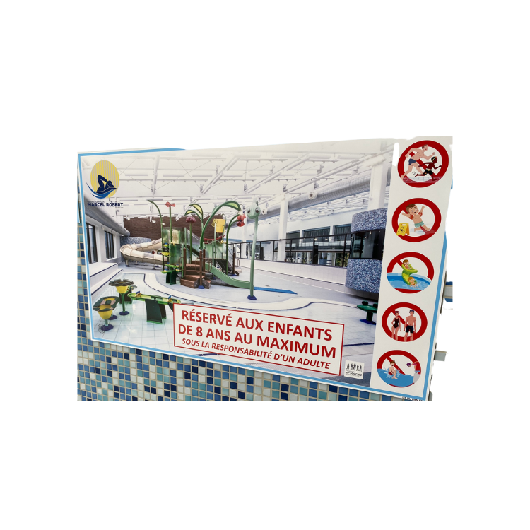 Panneau Carré Personnalisable 250 * 250mm PVC - Technic Conseils